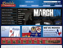 Tablet Screenshot of glendale.com